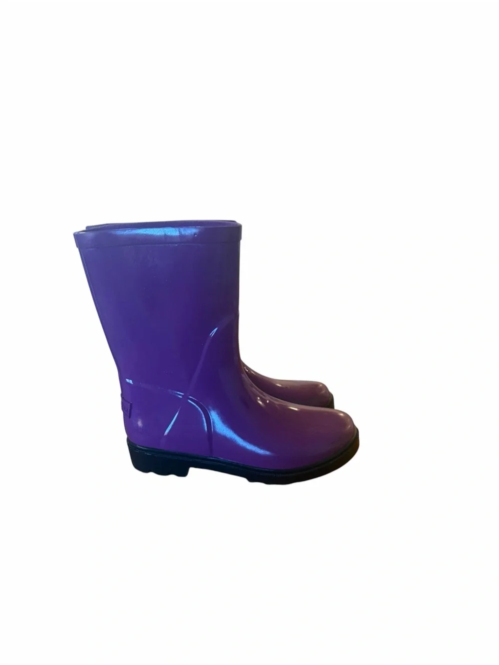 Columbia Girls Purple Downpour Rain Boots Size 13